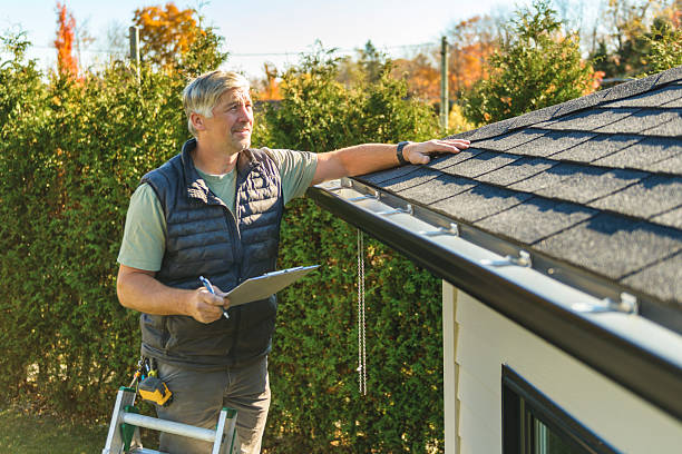 Professional Commercial Roofing technician working in Minot, MA